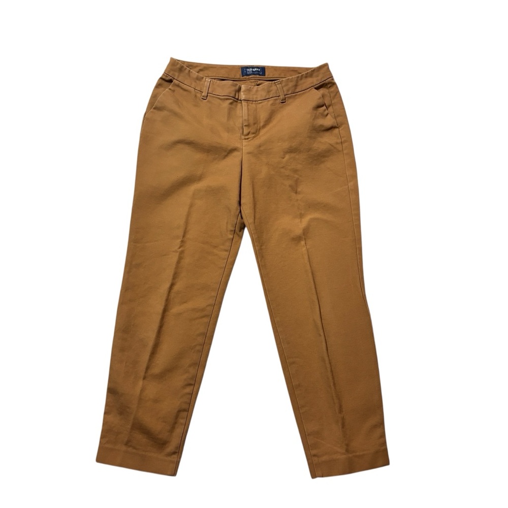 Old Navy Tan Chino Ankle Pants